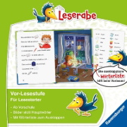 Buchcover und Innenansicht für das Buch: Leserabe Vor-Lesestufe - Pinguin Pinu taut auf