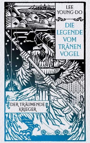 Buchcover und Innenansicht für das Buch: The Bird that Drinks Tears - Dreamer Warrior, Book 2