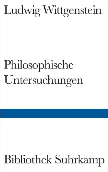 Buchcover und Innenansicht für das Buch: Philosophische Untersuchungen