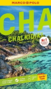 Buchcover und Innenansicht für das Buch: MARCO POLO Reiseführer Chalkidikí, Thessaloníki