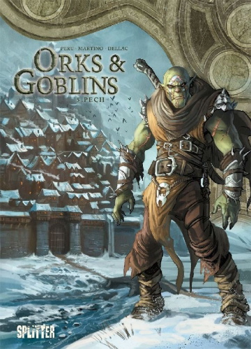 Buchcover und Innenansicht für das Buch: Orks & Goblins. Band 5