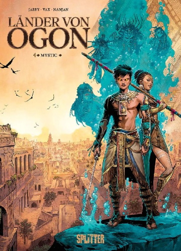 Buchcover und Innenansicht für das Buch: Terres d'Ogon 4