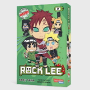 Buchcover und Innenansicht für das Buch: Rock Lee no Seishun Full Power Ninden