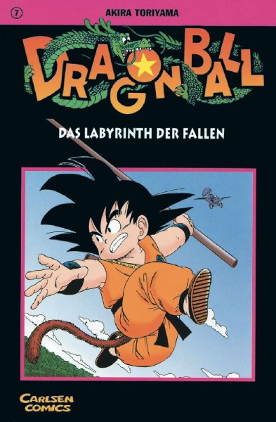 Buchcover und Innenansicht für das Buch: Dragon Ball 07. Das Labyrinth der Fallen