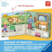 Buchcover und Innenansicht für das Buch: Mein großes Magnetbuch - Wer füttert wen?