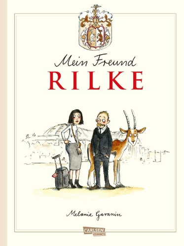 Buchcover und Innenansicht für das Buch: Mein Freund Rilke