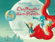 Buchcover und Innenansicht für das Buch: Das Monster vom blauen Planeten