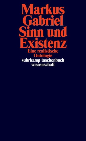 Buchcover und Innenansicht für das Buch: Sinn und Existenz