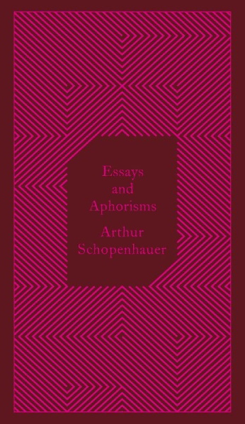 Buchcover und Innenansicht für das Buch: Essays and Aphorisms