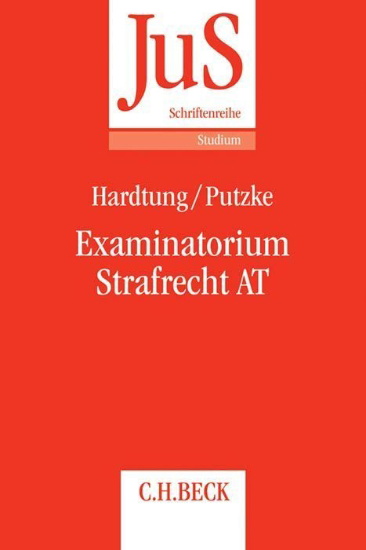 Buchcover und Innenansicht für das Buch: Examinatorium Strafrecht AT