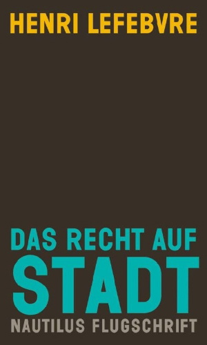 Buchcover und Innenansicht für das Buch: Das Recht auf Stadt