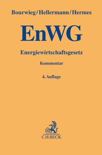 Buchcover und Innenansicht für das Buch: EnWG