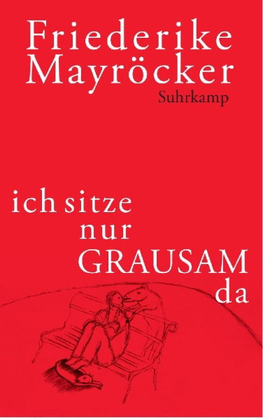 Buchcover und Innenansicht für das Buch: ich sitze nur GRAUSAM da