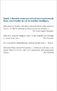 Buchcover und Innenansicht für das Buch: From Bacteria to Bach and Back. The Evolution of Minds