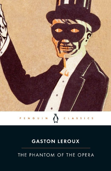 Buchcover und Innenansicht für das Buch: The Phantom of the Opera