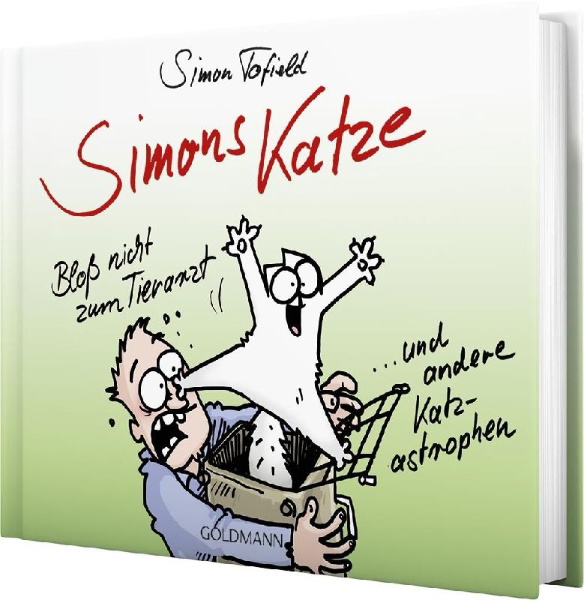 Buchcover und Innenansicht für das Buch: Simon's Cat: Off To The Vet