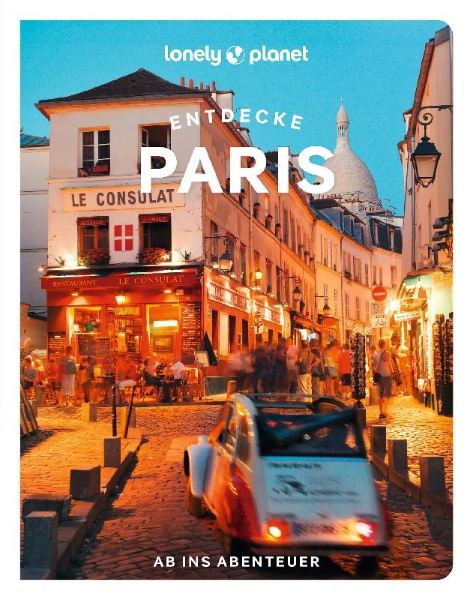 Buchcover und Innenansicht für das Buch: LONELY PLANET Reiseführer Entdecke Paris