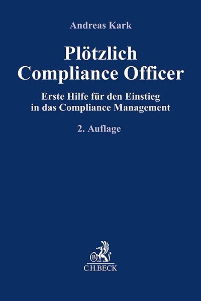 Buchcover und Innenansicht für das Buch: Plötzlich Compliance Officer
