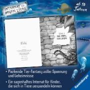 Buchcover und Innenansicht für das Buch: Internat der bösen Tiere, Band 2: Die Falle