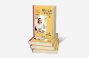 Buchcover und Innenansicht für das Buch: Quick & Easy. Plant-Based Recipes