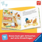 Buchcover und Innenansicht für das Buch: Entdecke die Bauernhoftiere