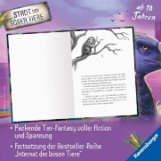 Buchcover und Innenansicht für das Buch: Stadt der bösen Tiere, Band 4 - Die Rache