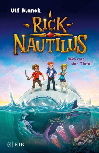 Buchcover und Innenansicht für das Buch: Rick Nautilus - SOS aus der Tiefe