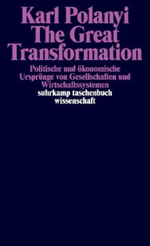 Buchcover und Innenansicht für das Buch: The Great Transformation