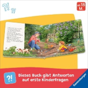 Buchcover und Innenansicht für das Buch: Lotta entdeckt die Welt: Im Frühling