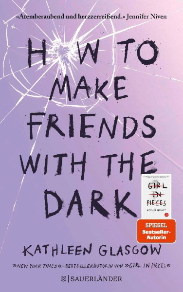 Buchcover und Innenansicht für das Buch: How to make friends with the dark