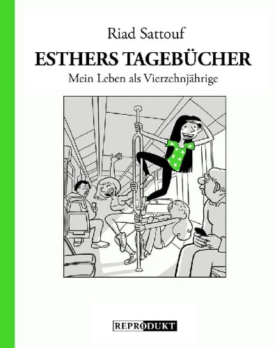 Buchcover und Innenansicht für das Buch: Esthers Tagebücher 5: Mein Leben als Vierzehnjährige