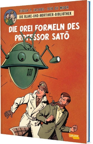 Buchcover und Innenansicht für das Buch: Blake & Mortimer - Intégrales - Tome 5: Les Trois Formules du Professeur Sat¿ - Intégrale complète