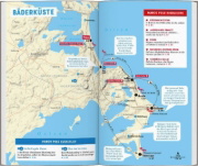 Buchcover und Innenansicht für das Buch: MARCO POLO Reiseführer Rügen, Hiddensee, Stralsund