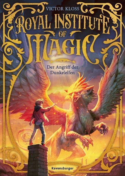 Buchcover und Innenansicht für das Buch: Royal Institute of Magic 3: The Protectors