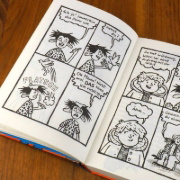 Buchcover und Innenansicht für das Buch: Middle School: Just My Rotten Luck