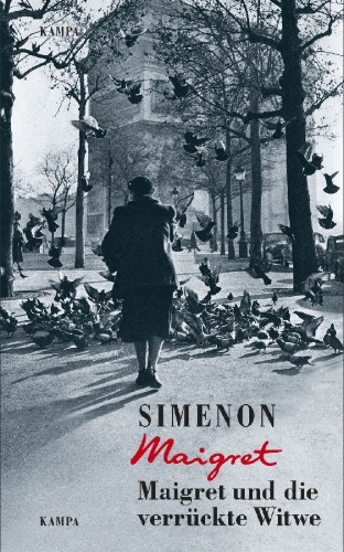 Buchcover und Innenansicht für das Buch: La folle de Maigret