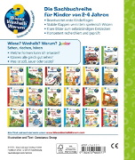 Buchcover und Innenansicht für das Buch: Wieso? Weshalb? Warum? junior, Band 36 - Sehen, riechen, hören