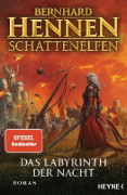 Buchcover und Innenansicht für das Buch: Schattenelfen - Das Labyrinth der Nacht