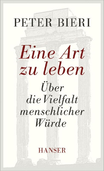 Buchcover und Innenansicht für das Buch: Eine Art zu leben