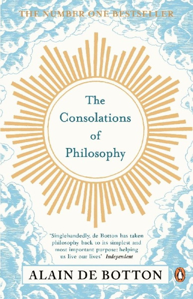 Buchcover und Innenansicht für das Buch: Trost der Philosophie