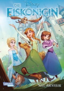 Buchcover und Innenansicht für das Buch: Disney Die Eiskönigin - Neue Abenteuer: Über Grenzen hinweg