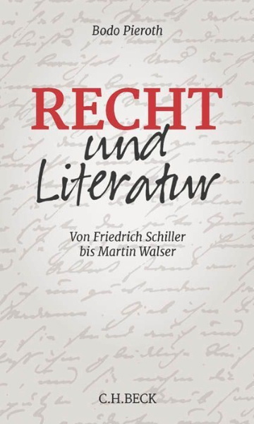Buchcover und Innenansicht für das Buch: Recht und Literatur