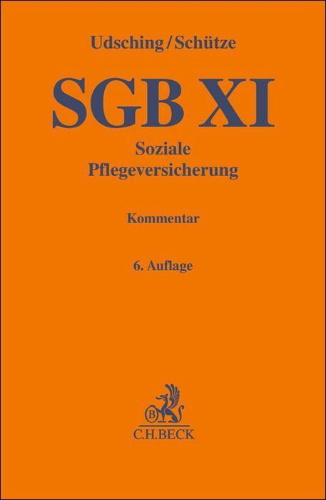 Buchcover und Innenansicht für das Buch: SGB XI