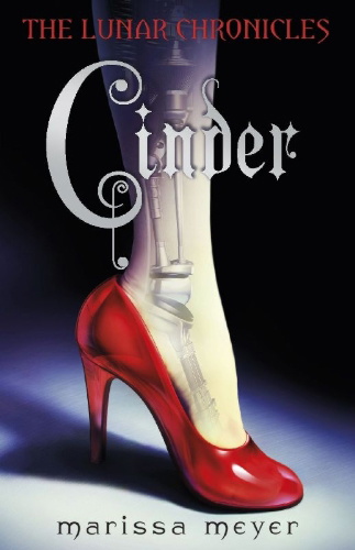 Buchcover und Innenansicht für das Buch: The Lunar Chronicles 01: Cinder