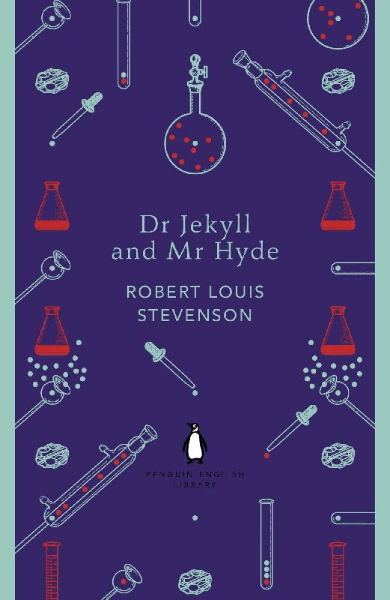 Buchcover und Innenansicht für das Buch: Dr Jekyll and Mr Hyde