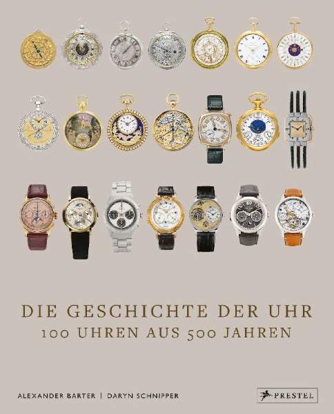 Buchcover und Innenansicht für das Buch: Die Geschichte der Uhr