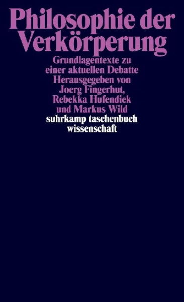 Buchcover und Innenansicht für das Buch: Philosophie der Verkörperung