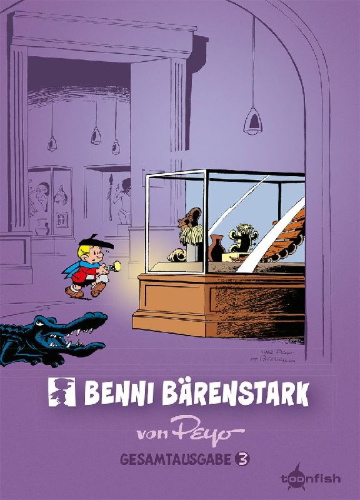 Buchcover und Innenansicht für das Buch: Benni Bärenstark Gesamtausgabe. Band 3