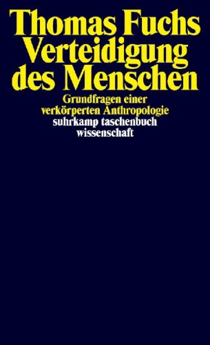 Buchcover und Innenansicht für das Buch: Verteidigung des Menschen