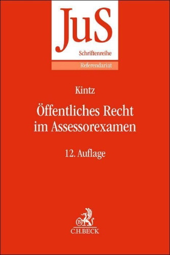 Buchcover und Innenansicht für das Buch: Öffentliches Recht im Assessorexamen